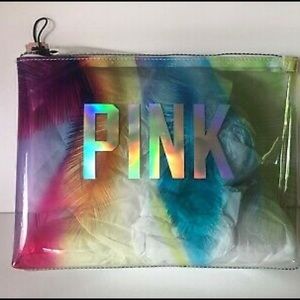 PINK makeup bag
